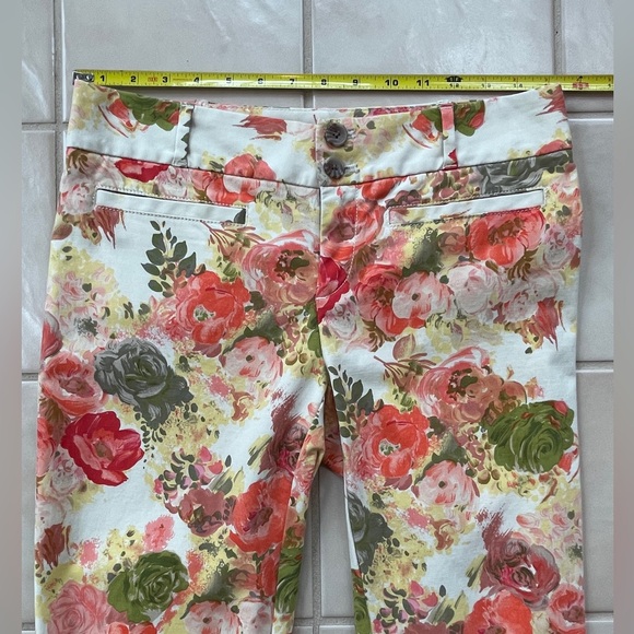 Anthropologie Cartonnier Floral “Charlie” Pants - US Size 4 - Picture 6 of 7